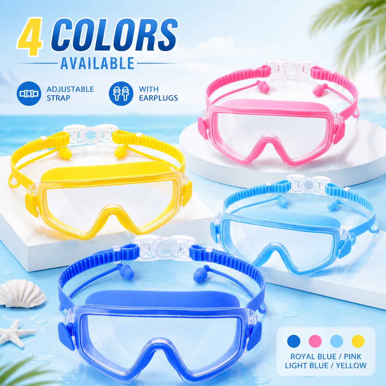 Snorkel Dry Top - 1PC Yüzme Gözlüğü Gençler için Şnorkel