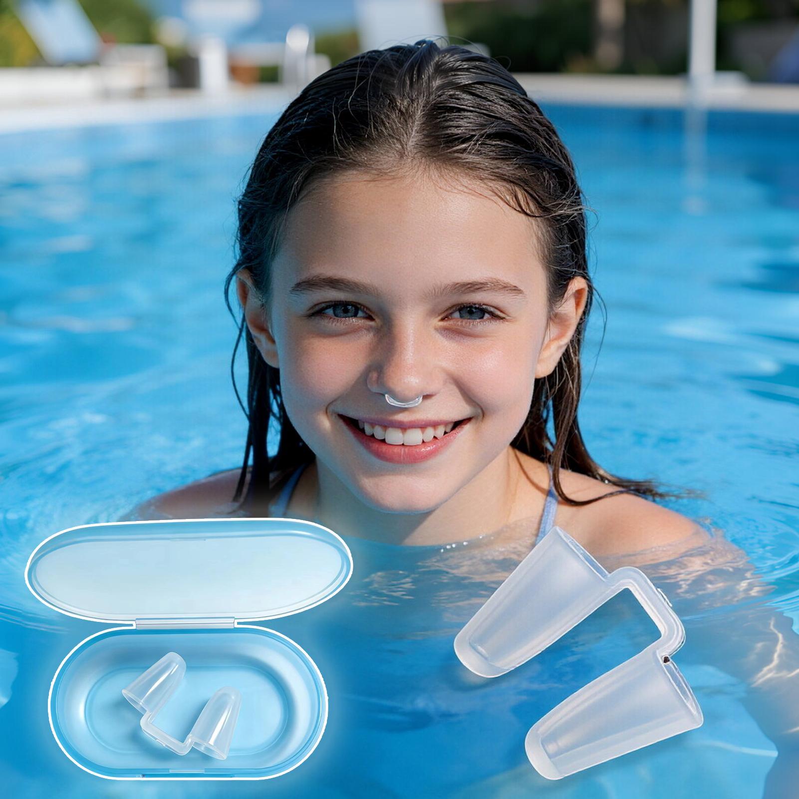 Snorkel Dry Top - Silikon burun klipsleri yüzme anti boğulma